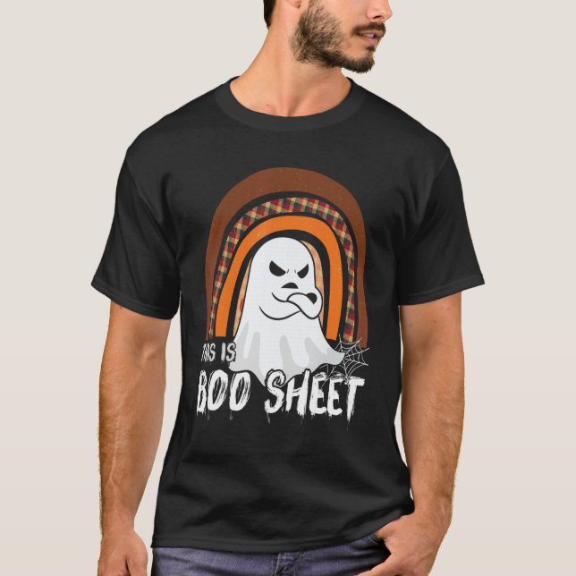 This is boo sheet ghost retro halloween costume me T-Shirt (Vorderseite)