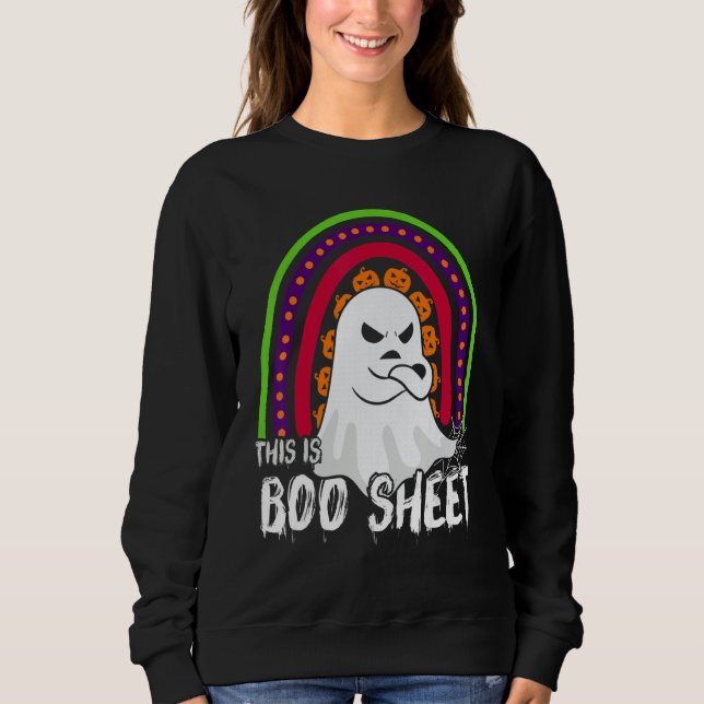 This is boo sheet happy halloween rainbow 2022 men sweatshirt (Vorderseite)