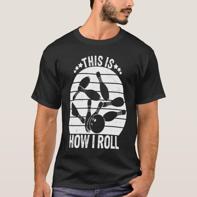 This Is How I Roll Helicopter Heli Best Transporta T-Shirt (Vorderseite)
