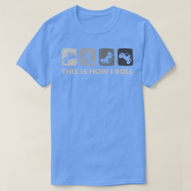 This Is How I Roll SxS SideBySide UTV  T-Shirt (Design vorne)