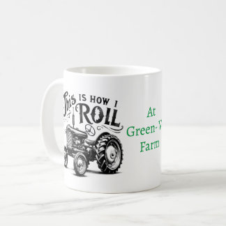 This Is How I Roll Vintage Tractor Mug for Him Kaffeetasse