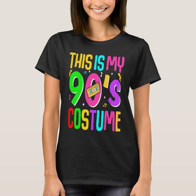 This Is My 90's Costume T-Shirt (Vorderseite)