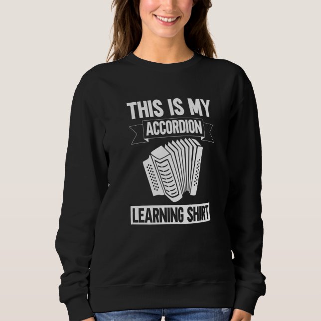This Is My Accordion Learning Shirt - Accordionist (Vorderseite)