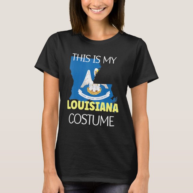 This is my American Louisiana Costume Party  Hallo T-Shirt (Vorderseite)