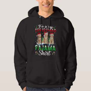 This Is My Christmas Pajama Shirt Cat Lover Funny