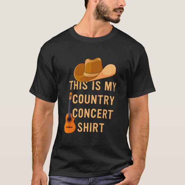 This Is My Country Concer Music T-Shirt (Vorderseite)