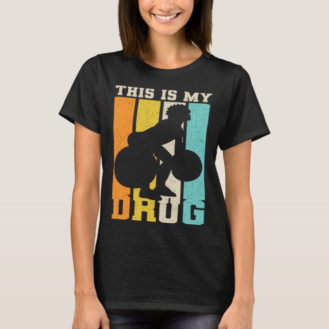 This Is My Drug Powerlifting Powerlifter T-Shirt (Vorderseite)