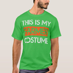 This Is My Farmer Anzug Farm Farming Halloween T-Shirt