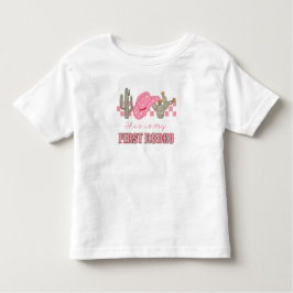 This Is My First Rodeo Kleinkind T-shirt