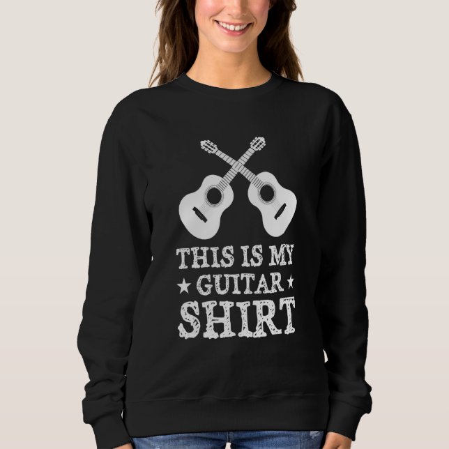 This Is My Guitar Shirt Guitarist Guitars Musician (Vorderseite)