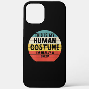 This is My Human Costume im Really A Sheep Gift Case-Mate iPhone Hülle