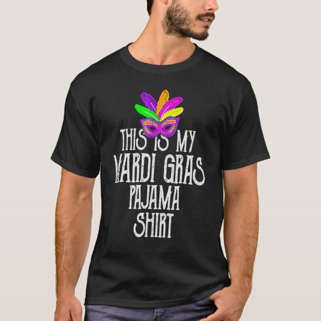 This Is My Mardi Gras Costume Shirt Carnaval Party (Vorderseite)