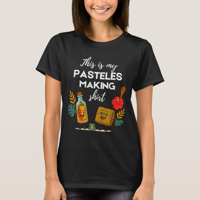 This Is My Pasteles Making Shirt Funny Christmas C (Vorderseite)
