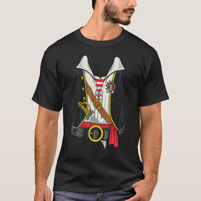 This Is My Pirate Costume   Pirate Halloween Costu T-Shirt (Vorderseite)