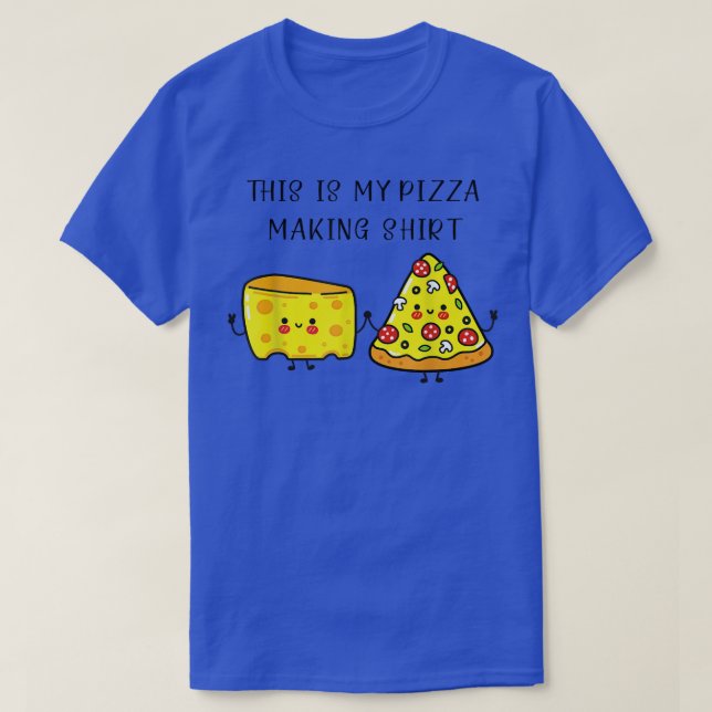 This Is My Pizza Making Shirt Pizza Maker5556 (Design vorne)