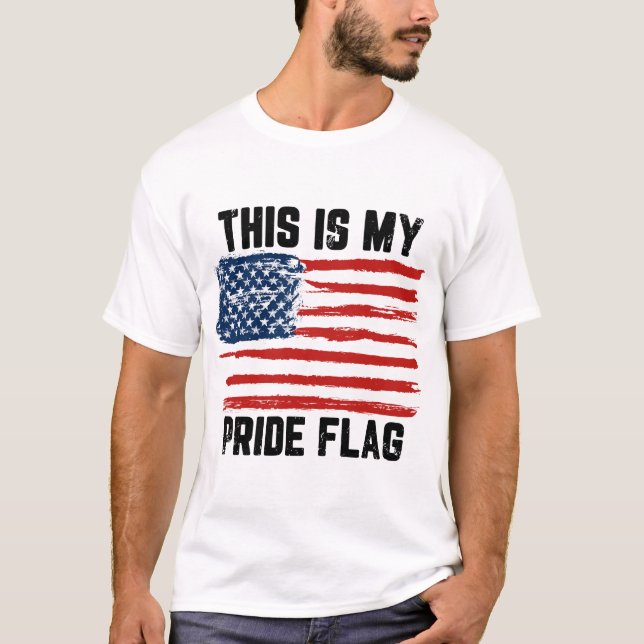 This Is My Pride Flag T-Shirt (Vorderseite)