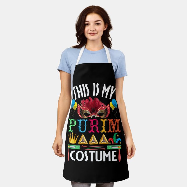 This Is My Purim Costume Jewish Happy Purim Schürze (Getragen)