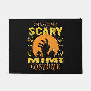 This Is My Scary Mimi Costume Halloween Fußmatte