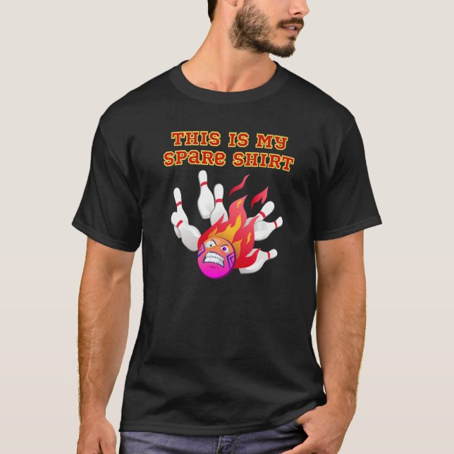 This Is My Spare Bowling  1 T-Shirt (Vorderseite)