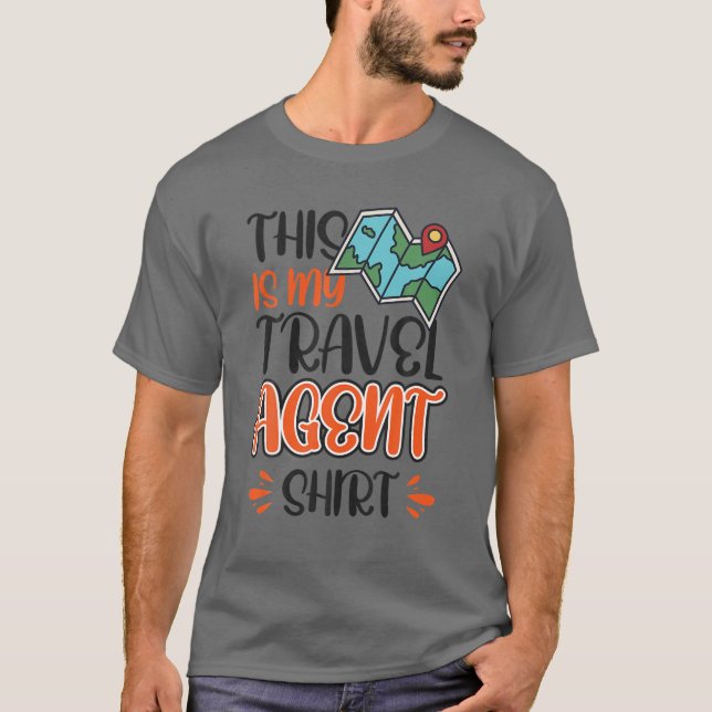 This Is My Travel Agent T-Shirt (Vorderseite)