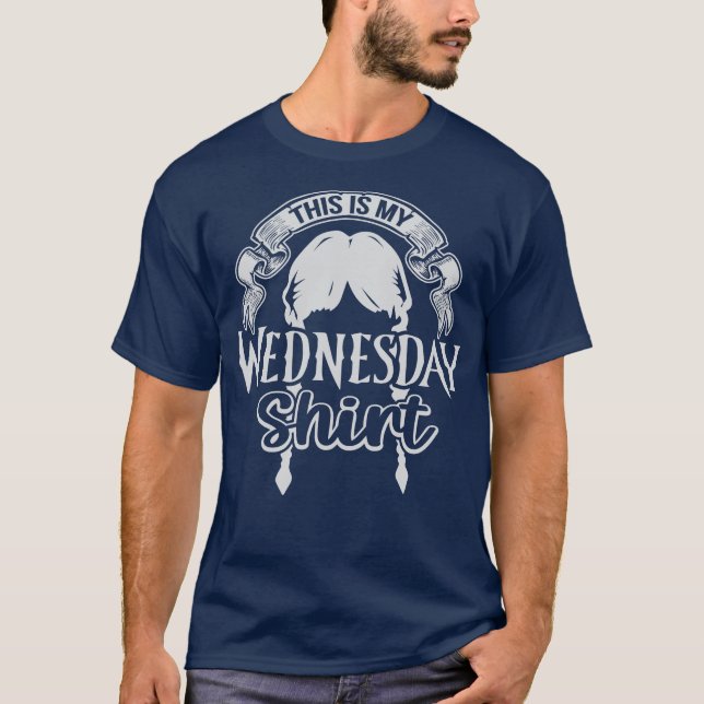 This Is My Wednesday Shirt Funny Family (Vorderseite)