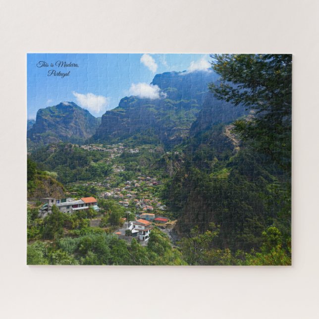 This is Portugal- Madeira Puzzle (Horizontal)