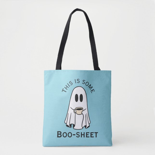 This is some boo-sheet ghost boo with coffee (Vorderseite)