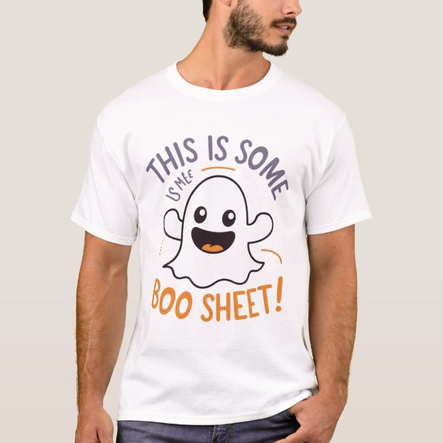This-Is-Some-Boo-Sheet T-Shirt (Vorderseite)