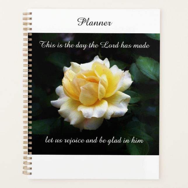 This is the Day Planner Planer (Vorderseite)