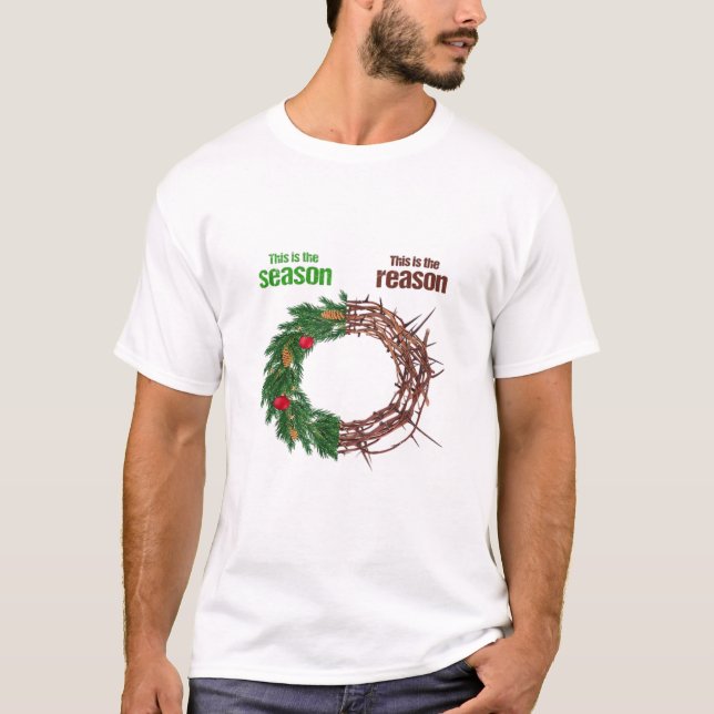 This Is The Season This Is The Christian Christmas T-Shirt (Vorderseite)