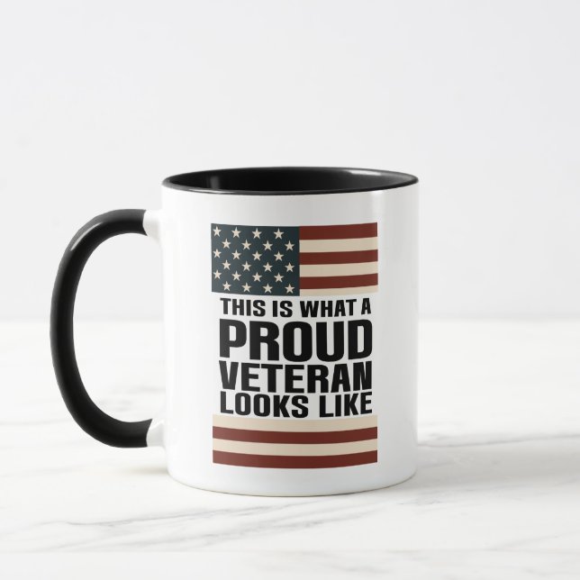 This Is What A Proud Veteran Looks Like - Veterans Tasse (Links)