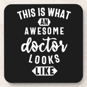 This Is What An Awesome Doctor Looks Like Getränkeuntersetzer