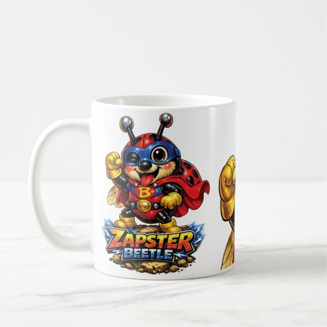 This is "Zapster Beetle"  Kaffeetasse (Links)