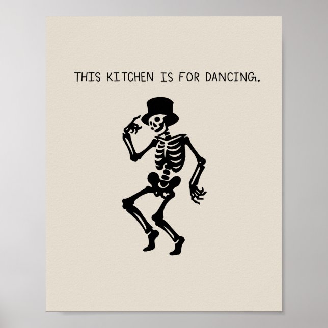 This Kitchen is for Dancing Poster (Vorne)