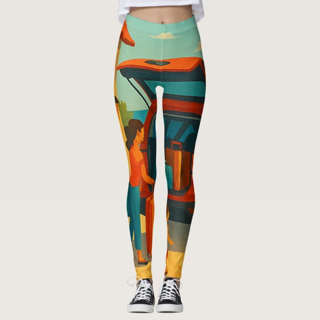 This leggings show your style and happiness  (Vorderseite)