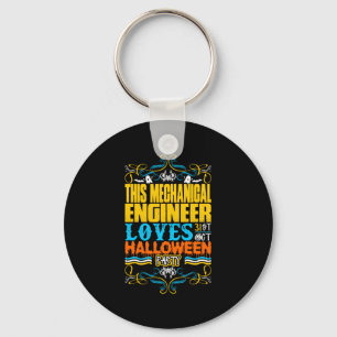 This Mechanical Engineer Loves 31st Oct Halloween Schlüsselanhänger