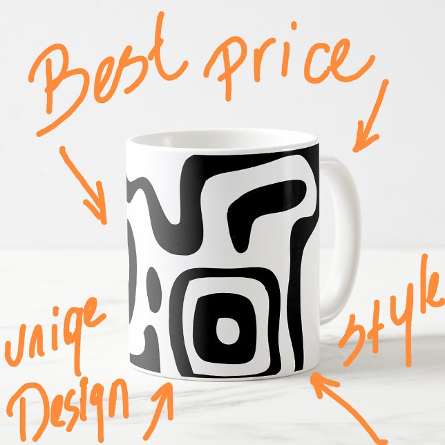 This mugs is iconic. Fashion, style, uniqe coffetm Kaffeetasse (Buy on zazzle)