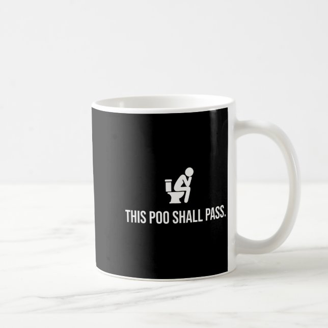 This O Shall P Funny Quote Birthday Party Gag Gift Kaffeetasse (Rechts)