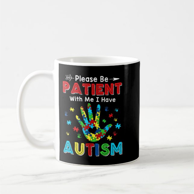 This shirt feature autism puzzle pieces makes the  kaffeetasse (Links)
