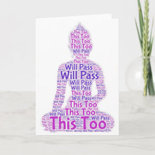 This too will pass card karte