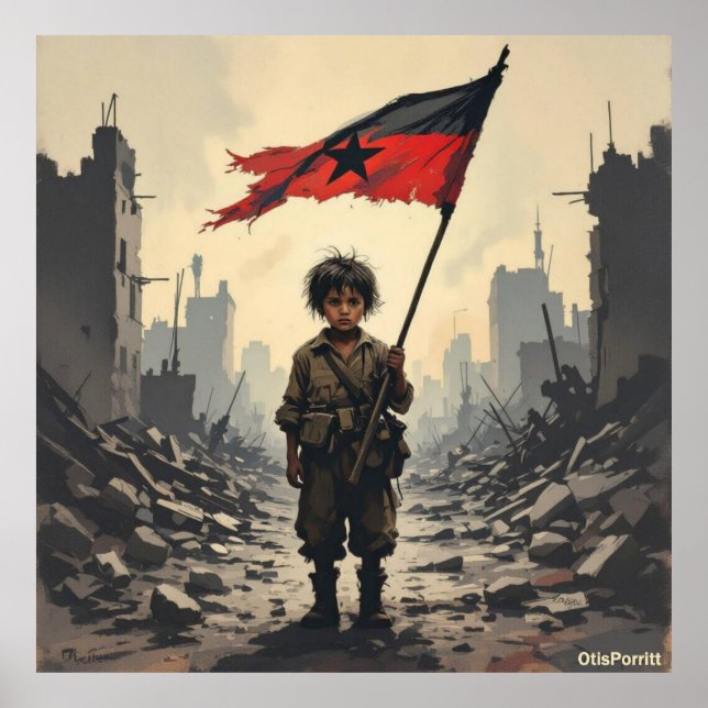 THIS WAR WILL NEVER END-8 POSTER (Vorne)