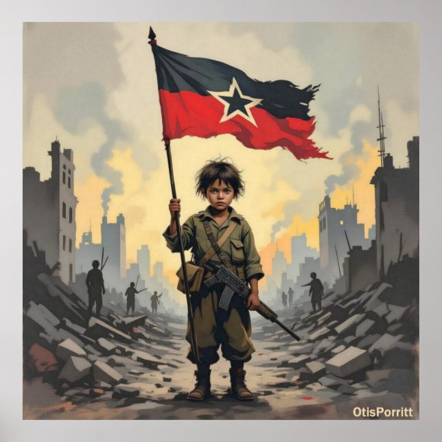 THIS WAR WILL NEVER END POSTER (Vorne)