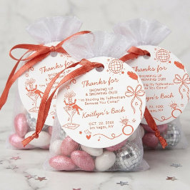 This Wife Is A Showgirl Bachelorette Party Favor Geschenkanhänger