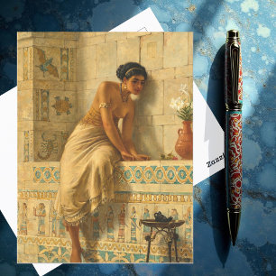 Thisbe, Edwin Long (Englisch, 1829 – 1891)  Postkarte