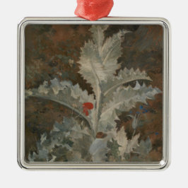 Thistle (von John Crome) Ornament Aus Metall