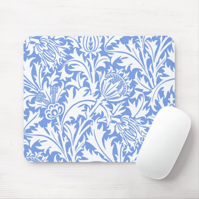 Thistle, William Morris Mousepad (Mit Mouse)