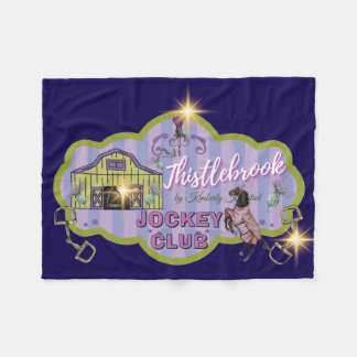 THISTLEBROOK JOCKEY CLUB Fleece-Decke Fleecedecke