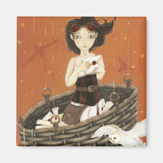 Thje Messenger - Dampfpunk-Magnet Magnet