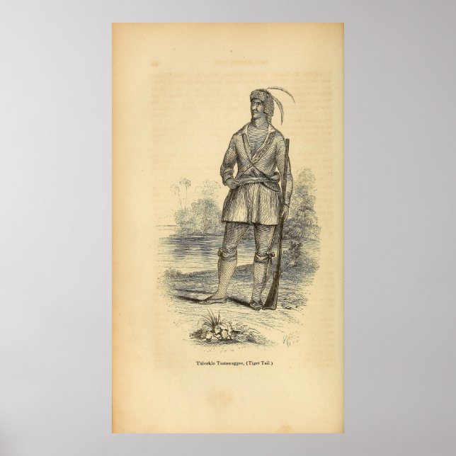 Thlocklo Tustenuggee Poster (Vorne)