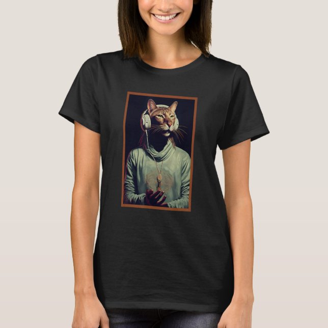 Thom the cat from Yorke T-Shirt (Vorderseite)
